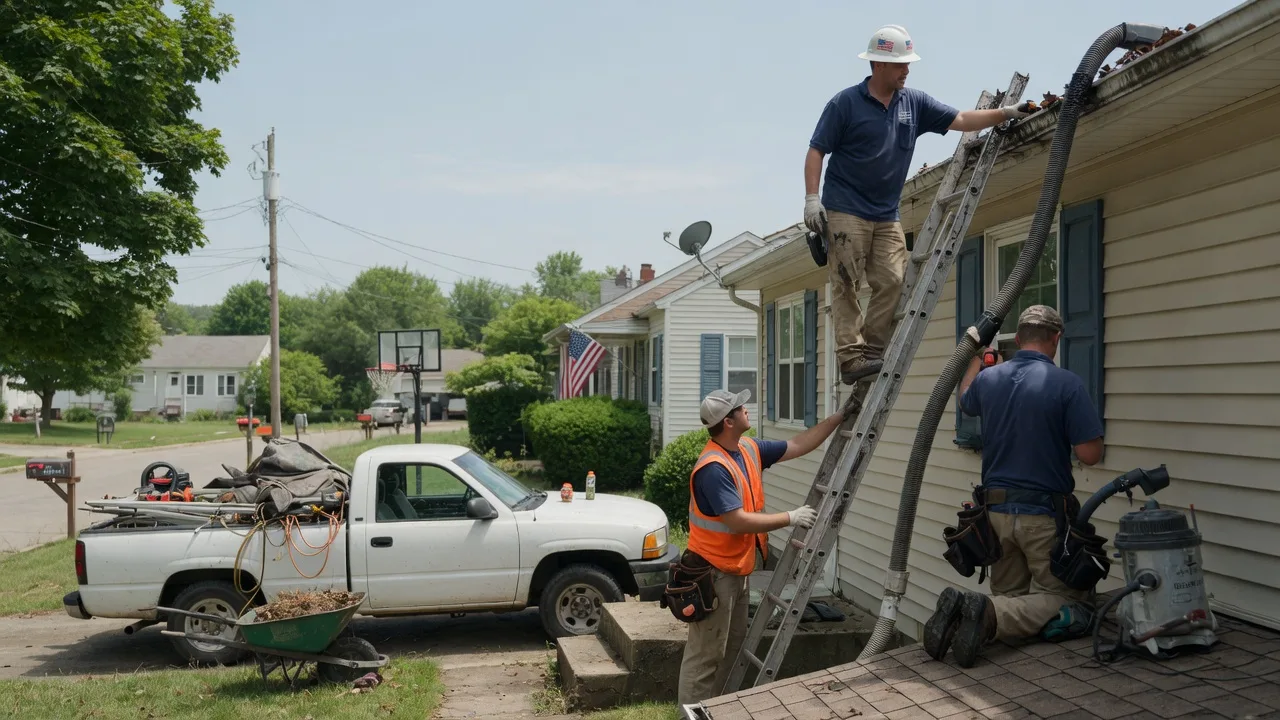 Gutter Installation in Hartsville, IN near me